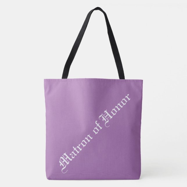 Matron of Honor Tote Bag (Vorderseite)