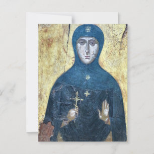Matrona von Moskau - Orthodoxe Christliches Symbol Postkarte