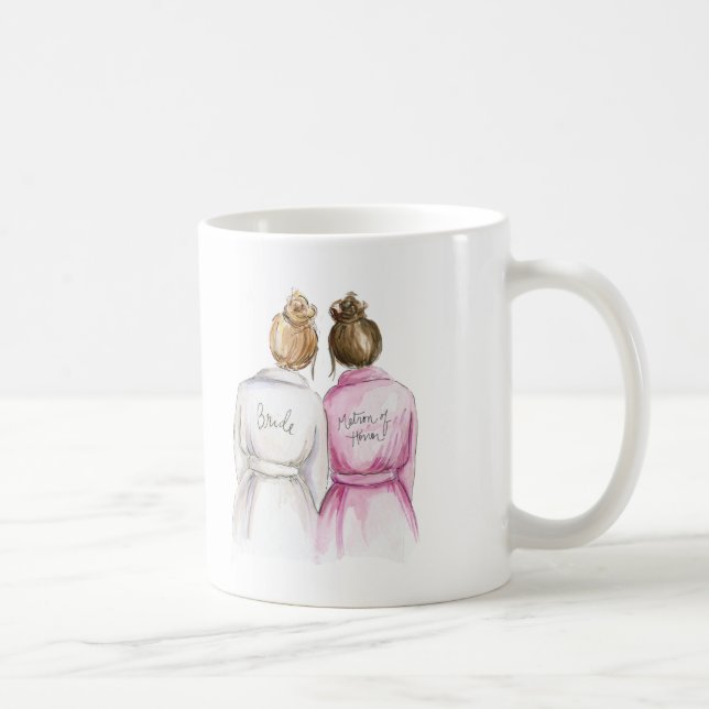 Matrone der Ehre? Dunkles blondes Tasse (Rechts)