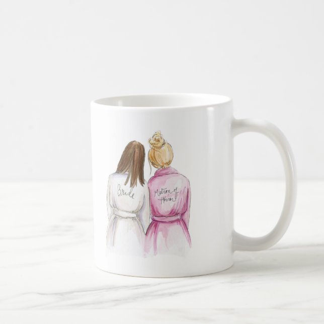 Matrone Ehrengeschenk-der brünetten Tasse (Rechts)