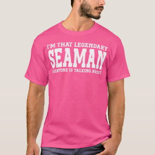 Matrosenberufstitel Mitarbeiter Lustiger Arbeiter T-Shirt