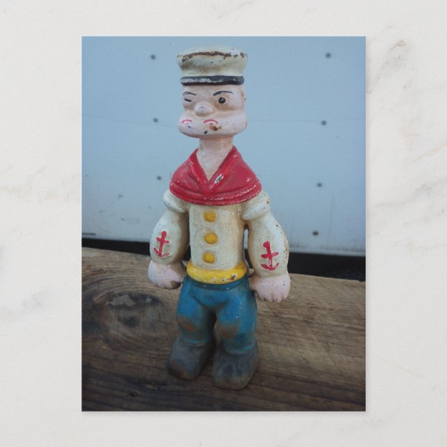 Matrosenfigur Postkarte (Vorderseite)