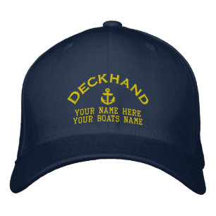Matrosesegelnboots-Crew Bestickte Baseballkappe