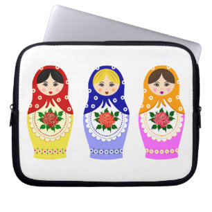 Matryoschka Puppen-Laptophülse Laptopschutzhülle