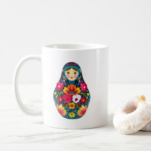 Matryoshka Doll Kaffeetasse