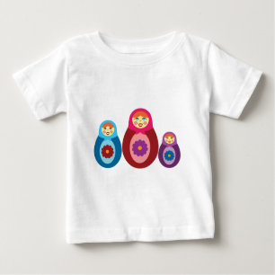 Matryoshka Dolls Baby T-shirt
