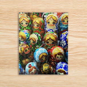 Matryoshka Dolls Souvenir Kiosk Travel Foto Puzzle