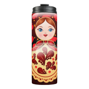 Matryoshka Dolls Thermosbecher