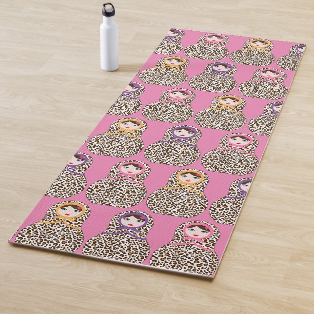 Matryoshka Missydoll Yogamatte (Beispiel)