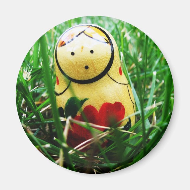Matryoshka oder Nesting Doll Magnet (Vorne)