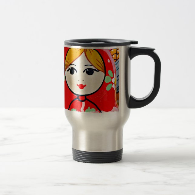 Matryoshka Puppe Reisebecher (Rechts)