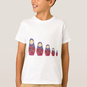 Matryoshka Puppe ~ russische T-Shirt