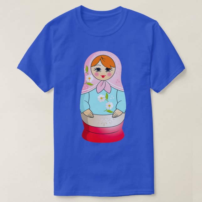 Matryoshka-Puppe T-Shirt (Design vorne)