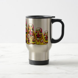 Matryoshka Puppen Reisebecher