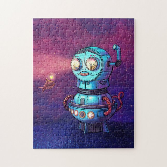 Matryoshka Submarine Robot Puzzle (Vertikal)