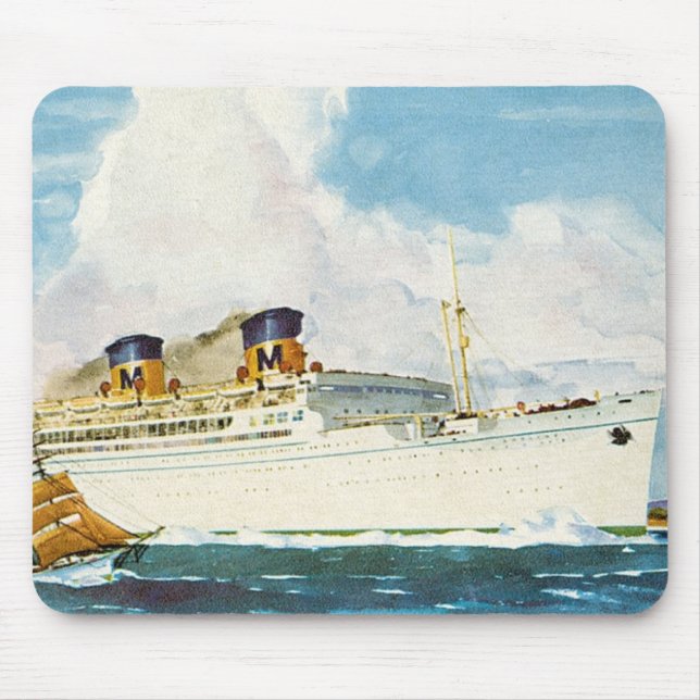 Matson-Linienschiff nach Hawaii Mousepad (Vorne)
