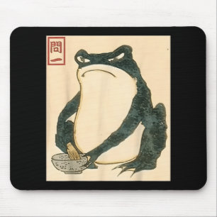Matsumoto Hoji Japanischer Frog Ukiyo-e Toad Meme  Mousepad