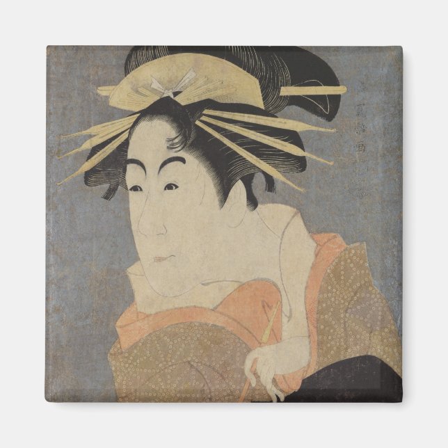 Matsumoto Yonesaburo in der Rolle Magnet (Vorne)