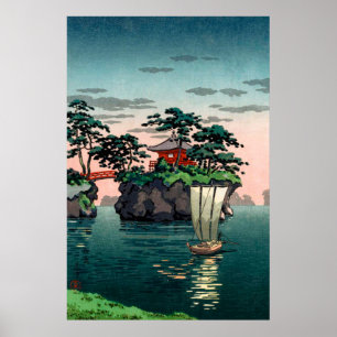 Matsushima von Tsuchiya Koitsu Poster