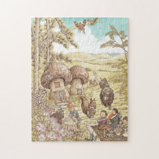 Matsutake-Pilz Yunnan Bilderbuch Puzzle