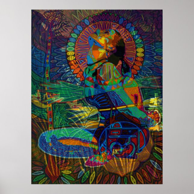 matsyendrasana - 2011 digital poster (Vorne)