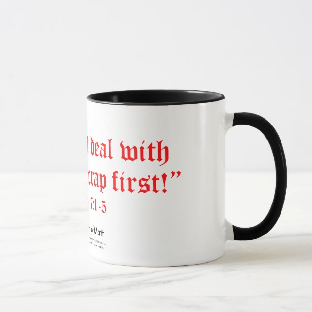 Matt-7:1 - 3 tasse (Rechts)