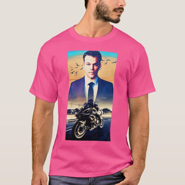 Matt Damon T-Shirt (Vorderseite)