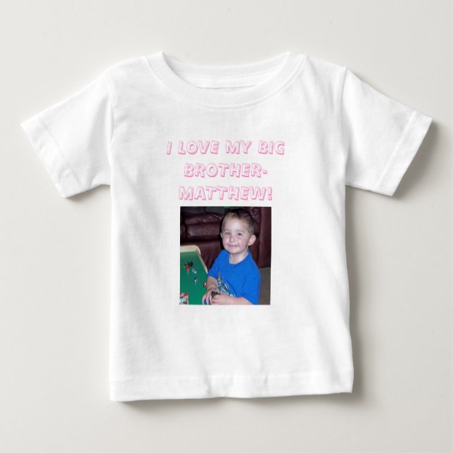 matt, ich LIEBE MEIN GROSSES BROTHER-MATTHEW! Baby T-shirt (Vorderseite)