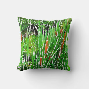 Matt Rush Throw Pillow Kissen