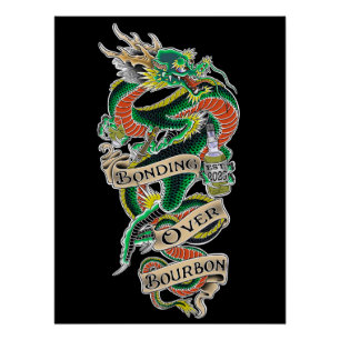 Matt Tunzi x Bonding über Bourbon Poster