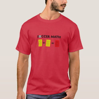 Matte 2 gelbe Karten und eine rote Karte T-Shirt