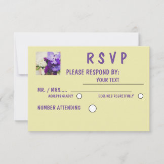 Matte 3,5" x 5", Standard-weiße Umschläge inklusiv RSVP Karte