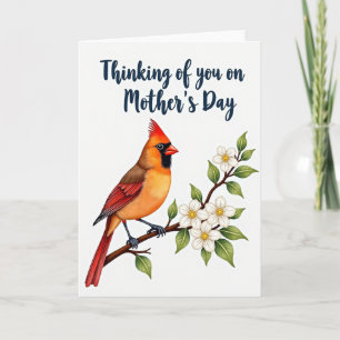 Matte Bird Branch Muttertagskarte Karte