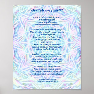 Matte: Gedicht: Besondere Erinnerungen eines Haust Poster