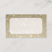 Matte gold glitzernde Visitenkarten oder RSVP-Kart