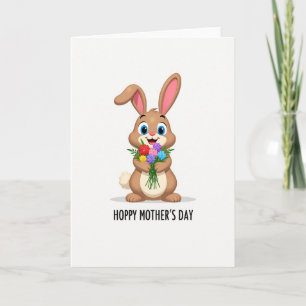 Matte Happy Bouquet Grußkarte Karte