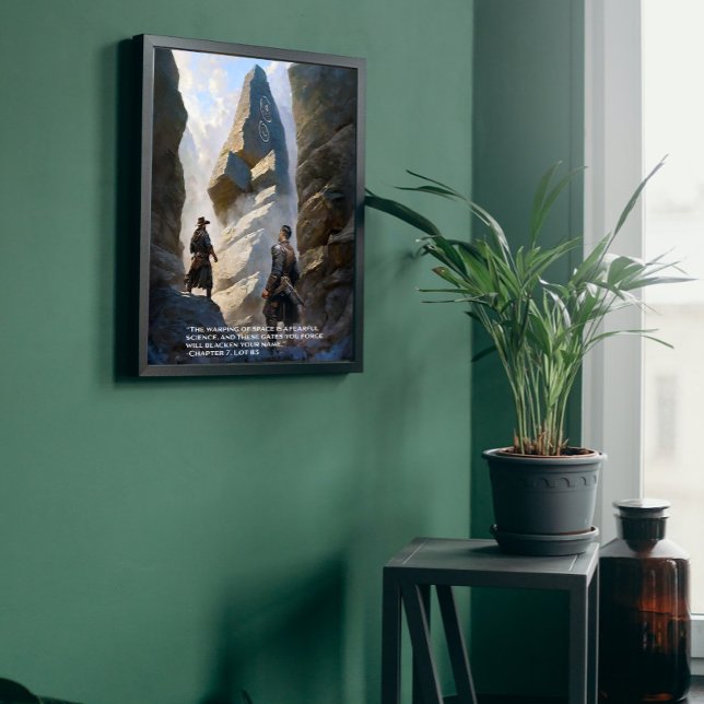 Matte print - Diese Pforten werden geschmiedet Poster (Von Creator hochgeladen)