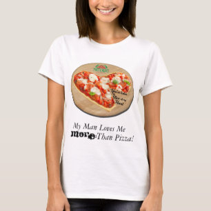 Mattengas Sie haben eine Scheibe meiner Herz-Pizza T-Shirt