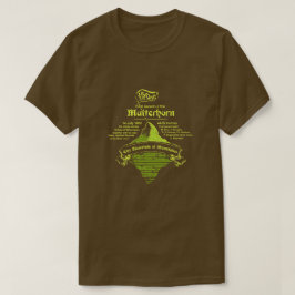 Matterhorn 150. Jubiläum GREEN-DARK T-Shirt