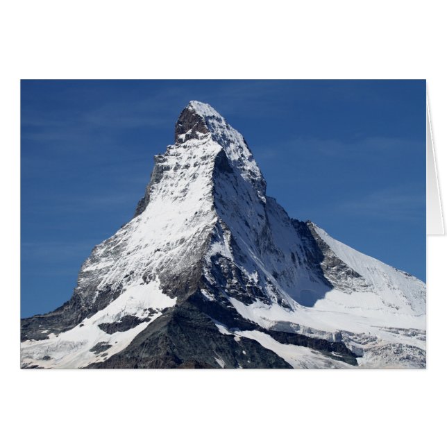 Matterhorn, Alpen (Vorderseite (Horizontal))