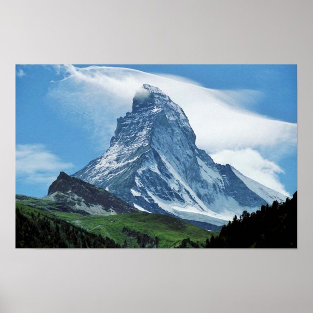 Matterhorn, Alpen Poster (Vorne)