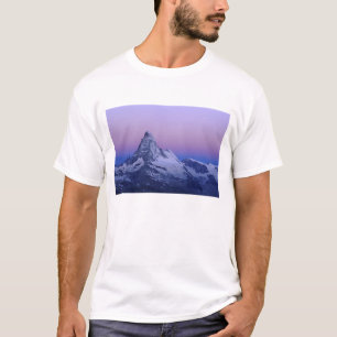 Matterhorn bei Morgendämmerung, Zermatt, Schweizer T-Shirt