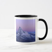 Matterhorn bei Morgengrauen, Zermatt, Schweizer Al