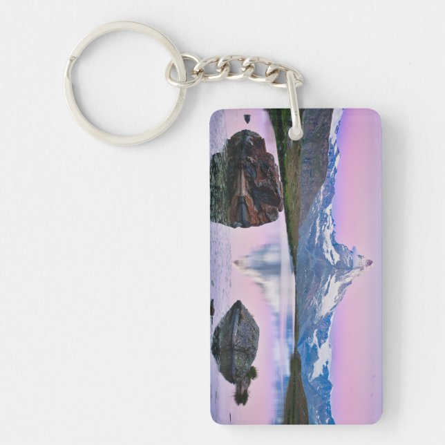 Matterhorn-Berg in Zermatt, Schweiz Schlüsselanhänger (Vorderseite)