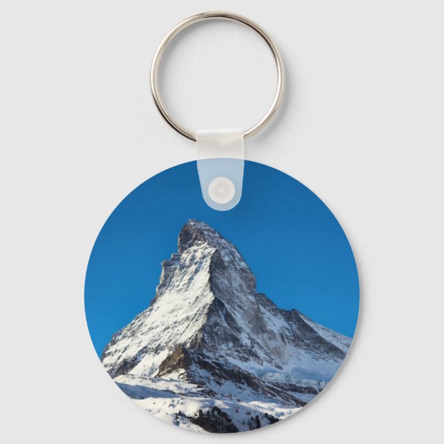 Matterhorn-Foto Schlüsselanhänger (Vorderseite)