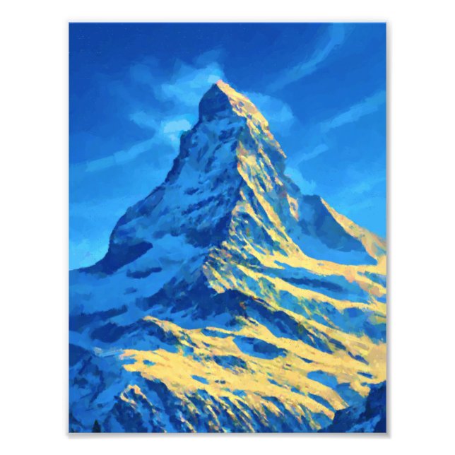 Matterhorn Fotodruck (Vorne)
