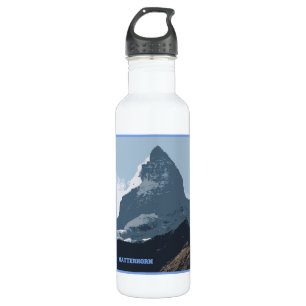 Matterhorn-Gebirgsentwurf, die Schweiz Edelstahlflasche