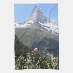 Matterhorn-GebirgsFoto Geschirrtuch