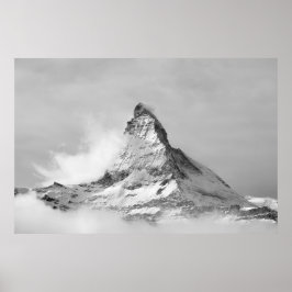 Matterhorn im Winter Poster
