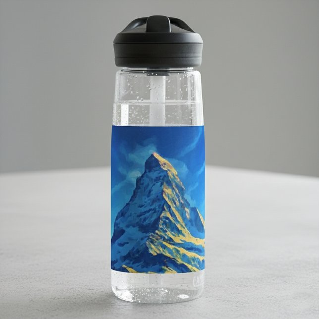 Matterhorn im Winter Trinkflasche (Von Creator hochgeladen)